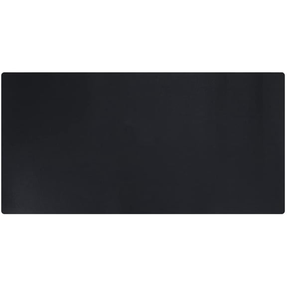 Desk Pad Office Desktop Protecter, PU Leather Desk Mat Blotters Organizer with Comfortable Writing Surface (35.4" x 16.9", Black)