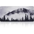 thumbnail image 1 of Desk Pad Protector, Large Gaming Mouse Pad 35.1 x 15.75-inch 2.5mm Thick, Cute Desk Decor, Office Desk Writing Pad with Non-Slip Rubber Base for Home Office Work Accessories, Foggy Forest, 1 of 6