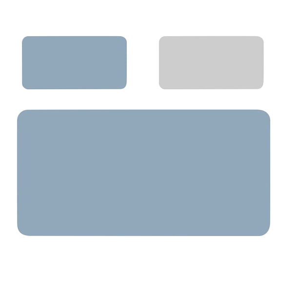 Desk Pad Protector Mat Dual Side PU- Leather Desk Mat Large Mouse Pad Waterproof- Desk Office Home Table Decor (23.6inĂ—11.8in)