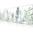 thumbnail image 1 of Desk Pad Protector,Mouse Pad with Non-Slip Rubber Base,Textured & Waterproof Mousepad with Stitched Edges,Large Desk mats for Computers,Laptop,Gaming,Office & Home,31.5 x 11.8 in,Grass, 1 of 6