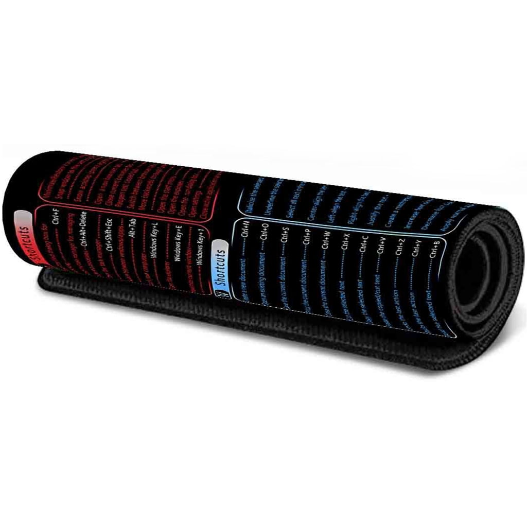 Desk Pad with Word Function Providing Spacious and Surfaces for Office and Gaming 400x900x3mm