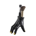 thumbnail image 1 of Desk Pen Holder, Black Hand Shaped Decor, 1 Piece Statue, For Home Office Makeup Brush Storage Decor, 1 of 5