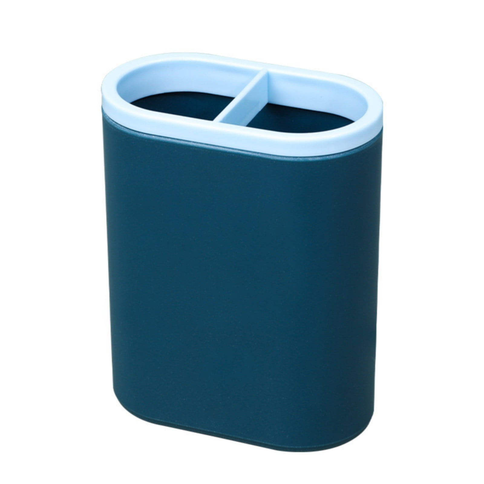 Desk Pencil Pen Holder 2 Slots Desktop Storage Pen Organizers