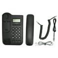 Desk Phone Caller ID Wall Mount Minimalist Corded House Phone for Home