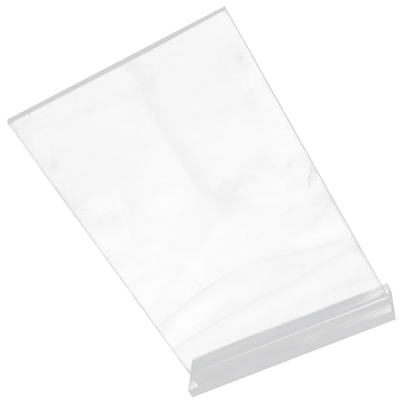NIAIZEK White Acrylic A4 Menu Holder Stand for Home, Office, Desktop Display and Presentation