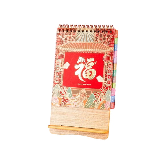 Desk Planner,Desk Calendar 2026 Standing Flip,2026 Paper Desk Calendar Office Desktop Calendar Festive Red Mini Desk Calendar,2026-2027 Planner Weekly And Monthly,Weekly To Do List(A)