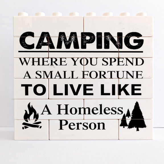 Desk Sign 4.7x5 Inch Camping Where You Spend A Small Fortune Camping Decor Desk Sign Desk Decor Travel Trailer Camper Desk Sign Plaque Desk Sign Plaque Rustic Decor Gift For Women Men