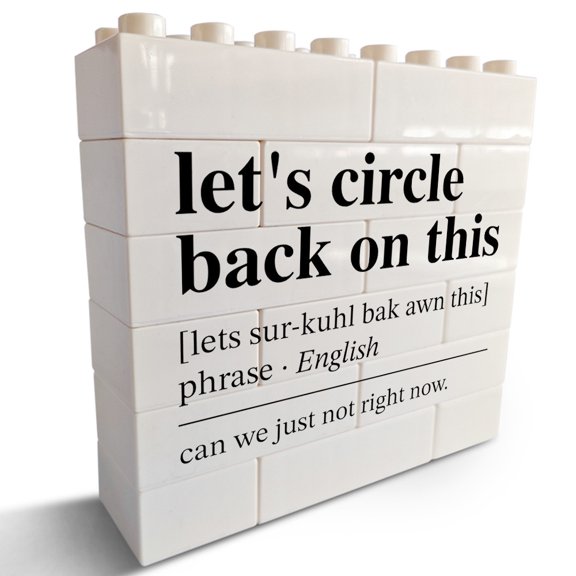 Desk Sign 4.7x5 Inch Humor Office Quotes Decorative Plaque Sign Meeting Definition Sign Decor Home Office Art Shelf Table Decor Farmhouse Decoration For Home Office Shelf Desk Gift For Women Men