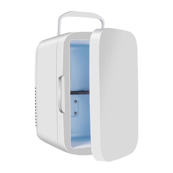 Desk Small Fridge with Semiconductor Cooling Technology for Storing Skincare Snacks with Quiet Operations