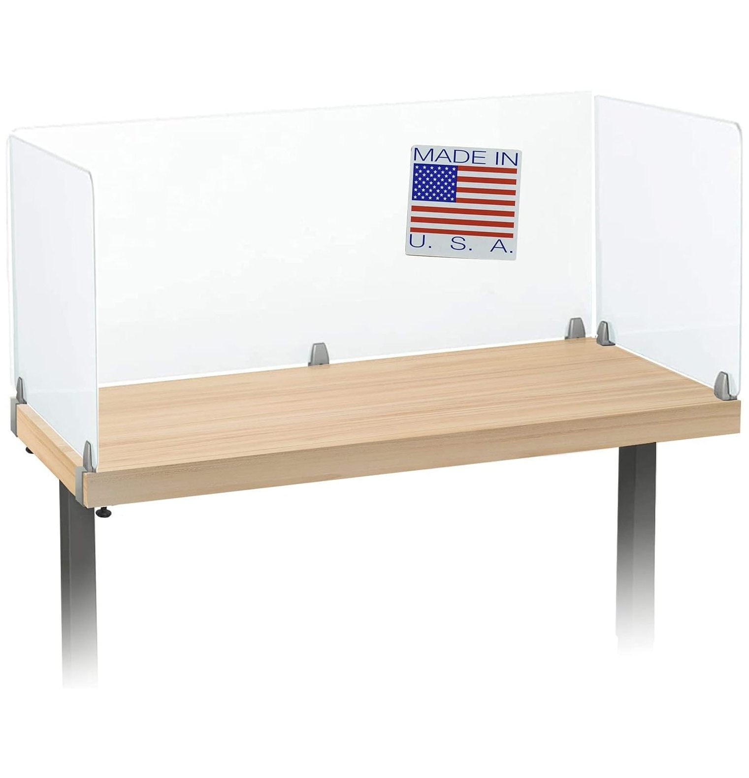 Desk Sneeze Guard by YhbSmt Clear Plexiglass Shield For Desk, Table