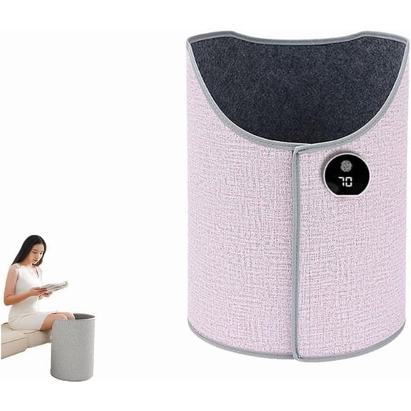 Under Desk Space Heater, Portable Personal Electric Panel Space Heater, Rollable Foot Warmer, l Personal Electric Round Surround Warming Pad For Kids, Adults, Friends, Family