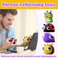 thumbnail image 1 of Desk Squeeze Toys, Relaxation Fidgets for Adults, Sensory Toys for Adults, 4 in Purple Beetle, Desk Fidgets for Adults, Squeeze Toys for Adults, 1 Pc, 1 of 7