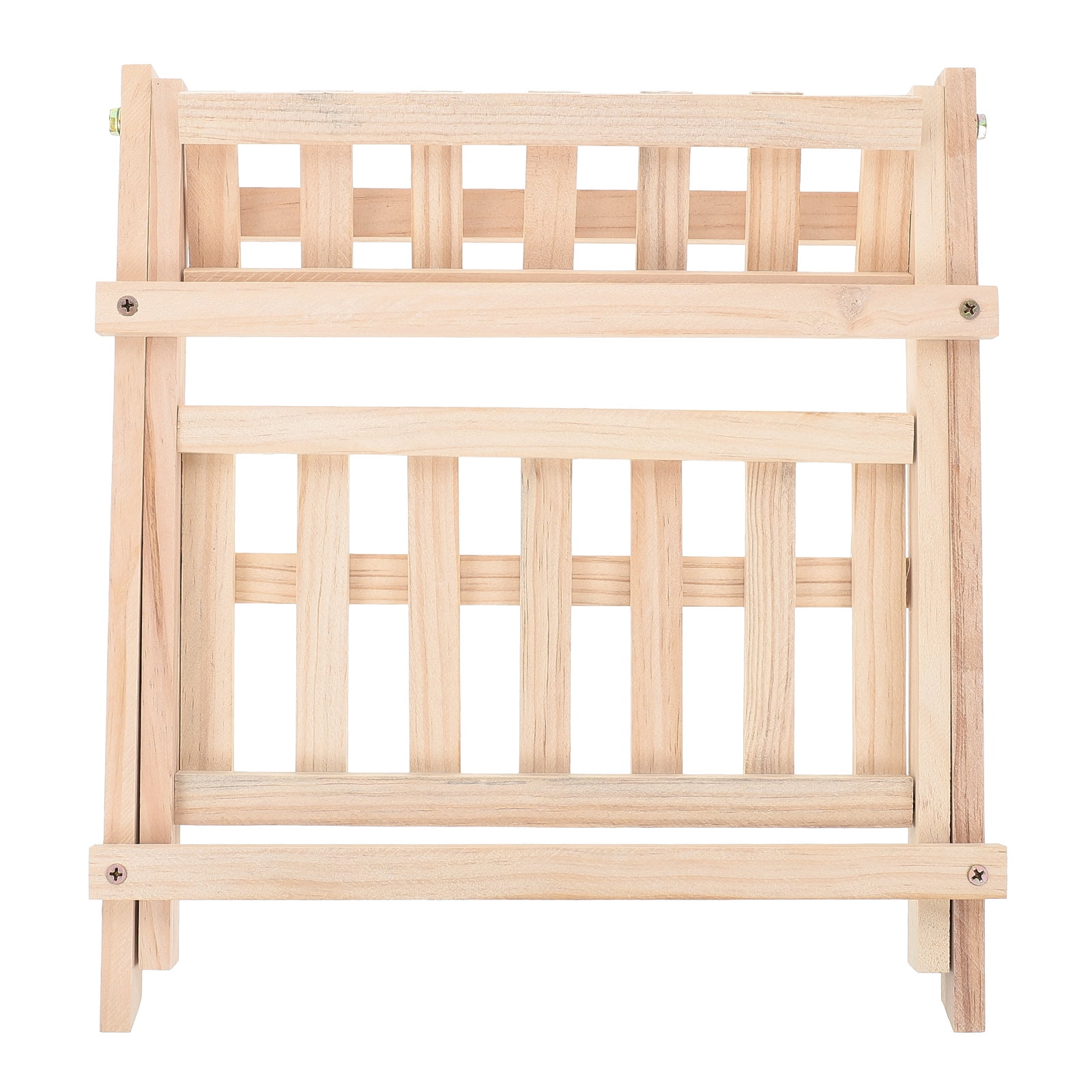 Desk Sundries Shelf Desktop Folding Wooden Organizer Classifying Table ...