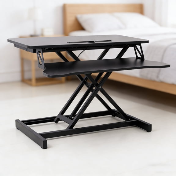 Desk That Raises Up and Down - Stand Up Desk Riser for Home Office: Adjustable Desktop Riser for Ergonomic Workdays