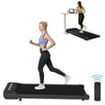 thumbnail image 1 of Under Desk Treadmill, Walking Pad with Incline, Portable Walking Treadmill for Home/Office 2.5HP, Walking Jogging Machine with 300 lbs Weight Capacity Remote Control LED Display, 1 of 9