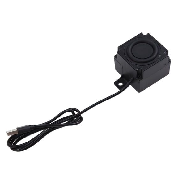 Desk USB Speaker Subwoofer for Computer - 3W Output, USB Powered, 40Hz-18KHz, 95dB SNR