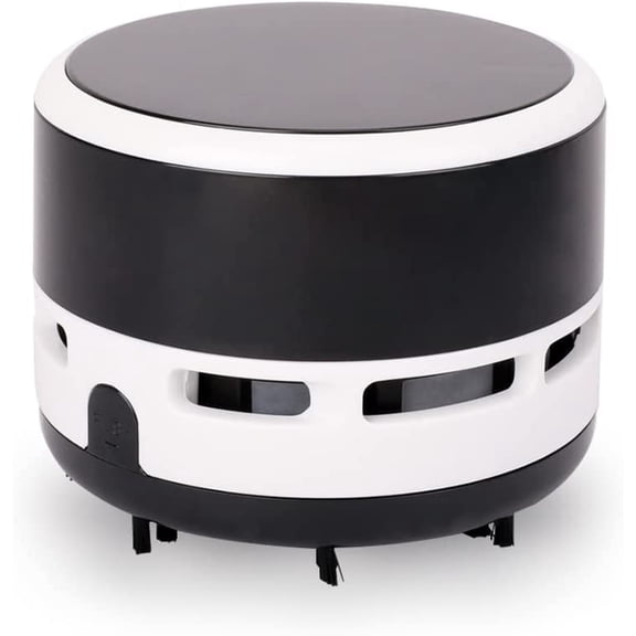 Desk Vacuum Cleaner Mini, Portable Desktop Vacuum, Mini Crumb Dust Desk Vacuum Cordless Sweeper for Home, Office,Cars,Pet Hairs,No Battery Included