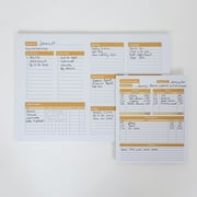 Desk Weekly Planner + Budget Planner