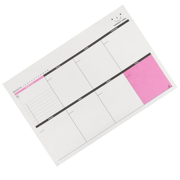 Desk Weekly Planner Weekly Schedule Desk Desk Planner Weekly Journal Notebook Desk Weekly Pad Work