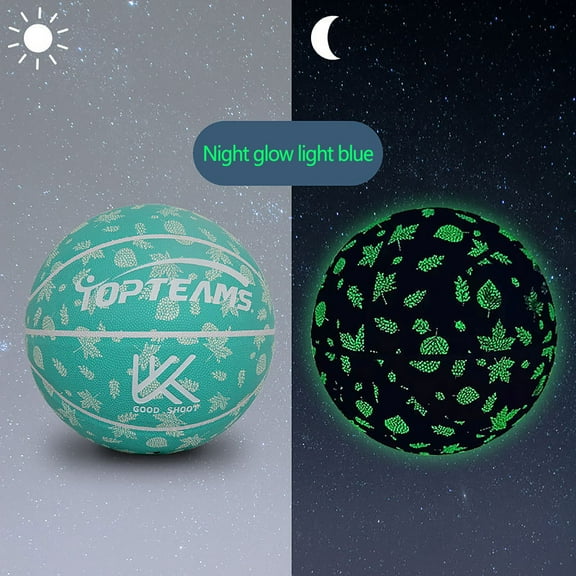 DeskAKBK HOLOGRAPHIC REFLECTIVE GLOWING BASKETBALL Basketball Reflective Composite Leather Basketball Indoor And Outdoor Evening Basketball Gifts For Boys And Girls,Home Decor