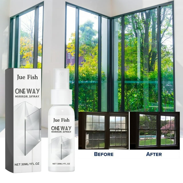 DeskAKBK Reflective Oneway Mirror Spray Car Rearview Mirror Bathroom