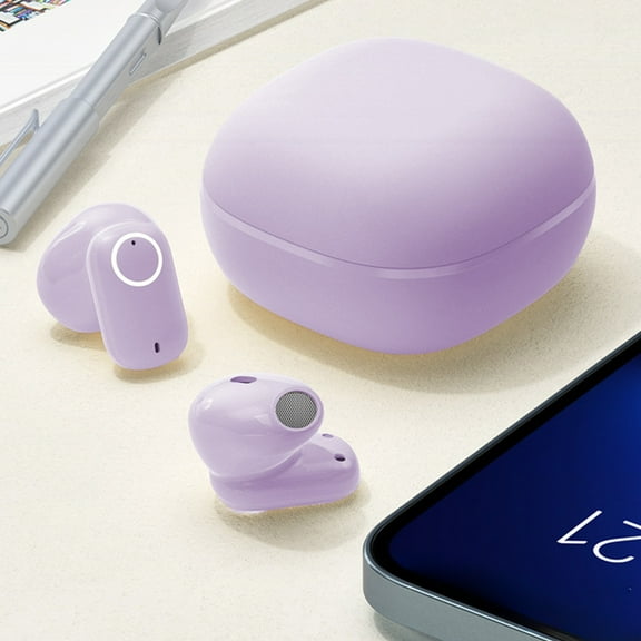 DeskAKBK True Wireless Bluetooth Earphones In Ear Mini High Appearance High Battery Low Latency Sports Gaming 5.4 In Ear Bluetooth Earbuds Earphones,Mother's Day Gifts for Girlfriend