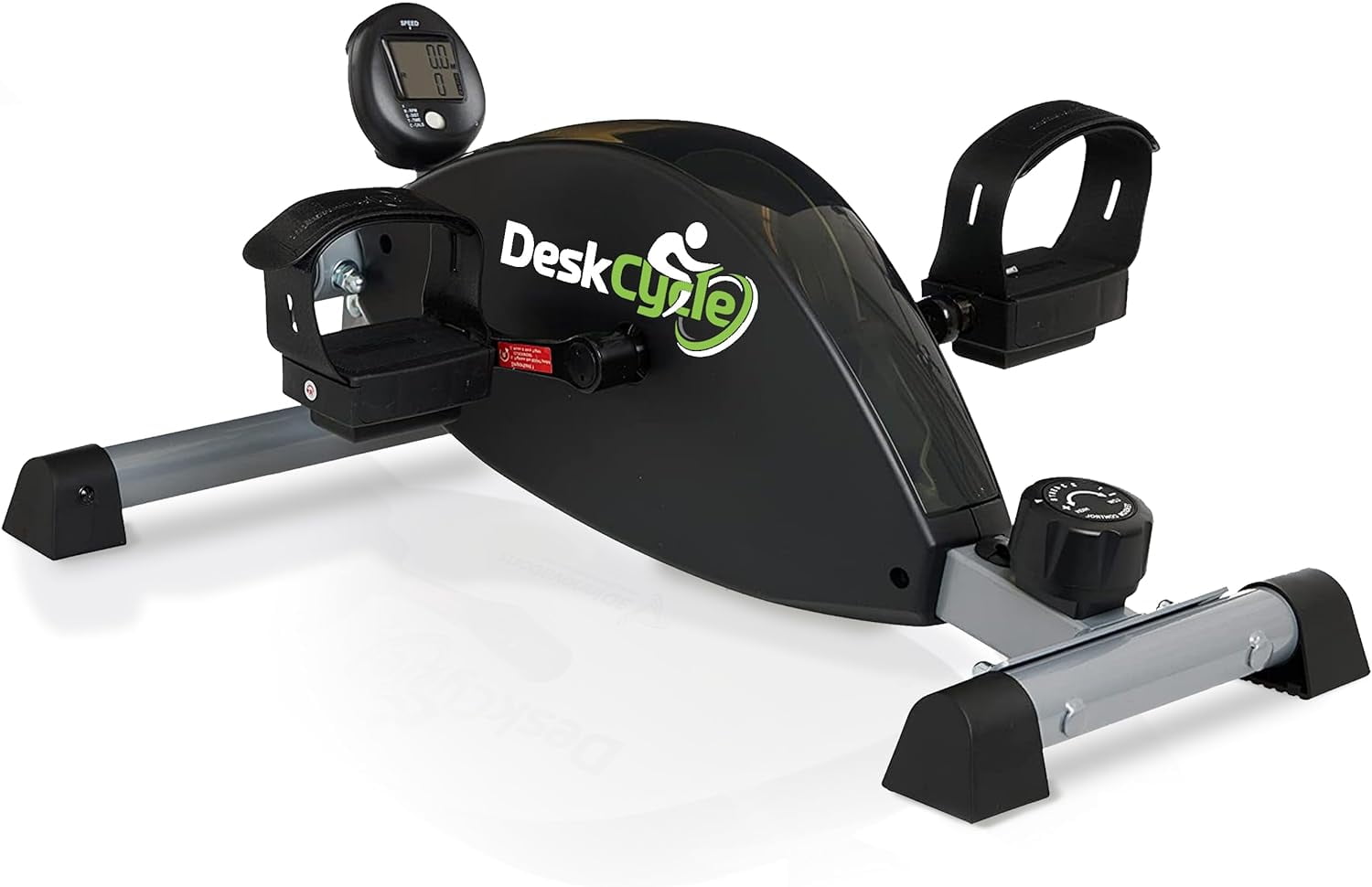 Mini Black Steel Under Desk Bike Pedal Exerciser