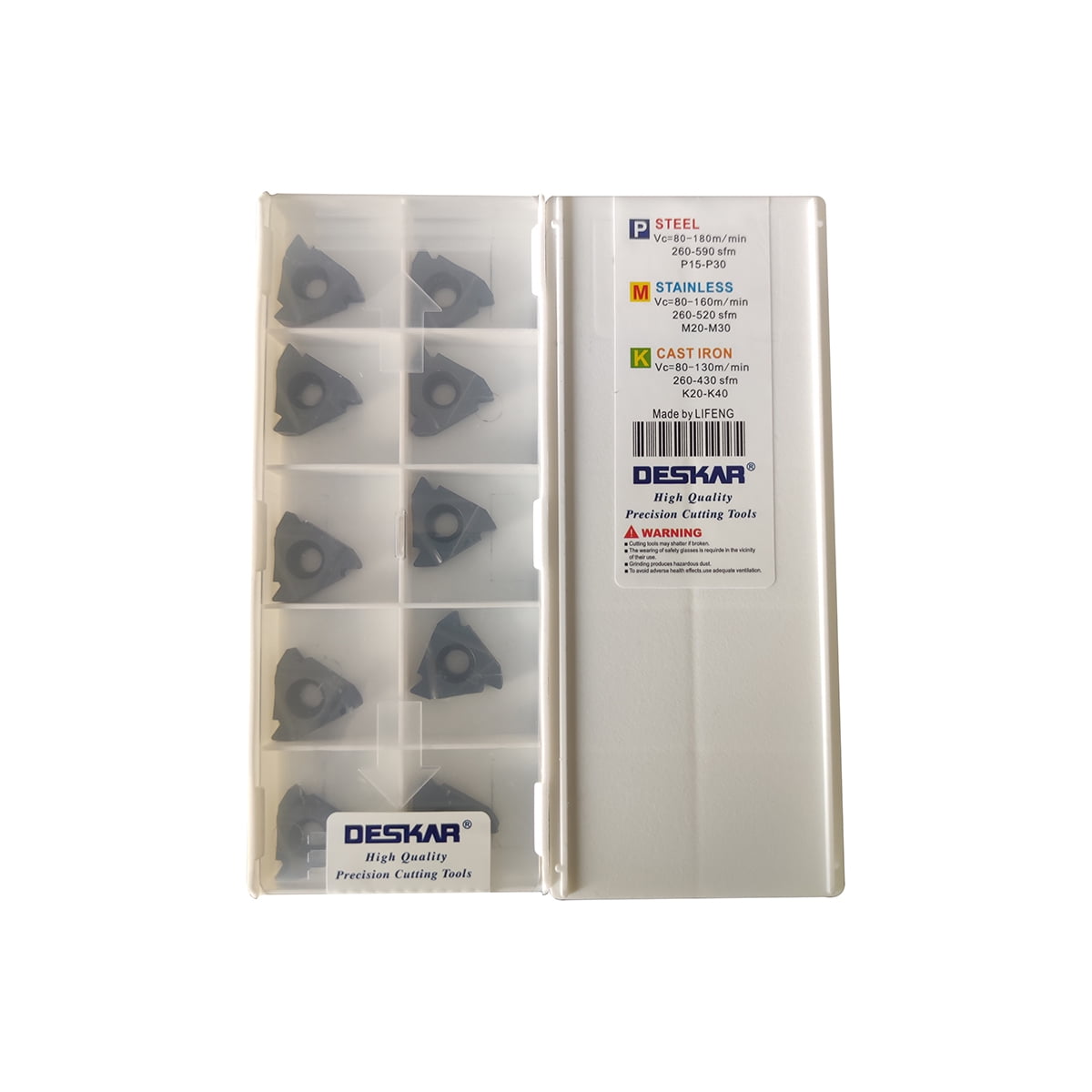Deskar 22ER 4.0ISO LDA Thread Insert 100% Original 10pcs