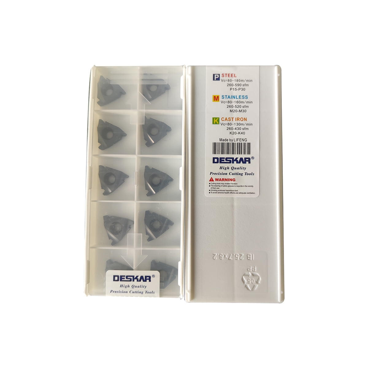 Deskar 22ER 4TR LDA Thread Insert 100% Original 10pcs