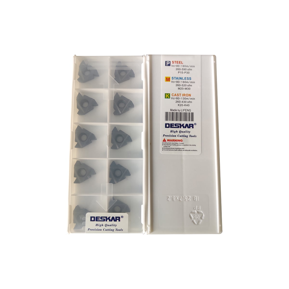 Deskar 22ER N60 LDA Thread Insert 100% Original 10pcs