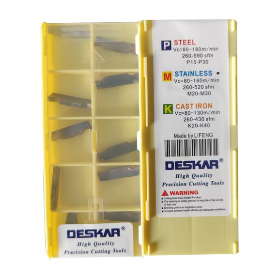 Deskar MGGN250R-8 LF6018 Groove Insert 100% Original 10pcs
