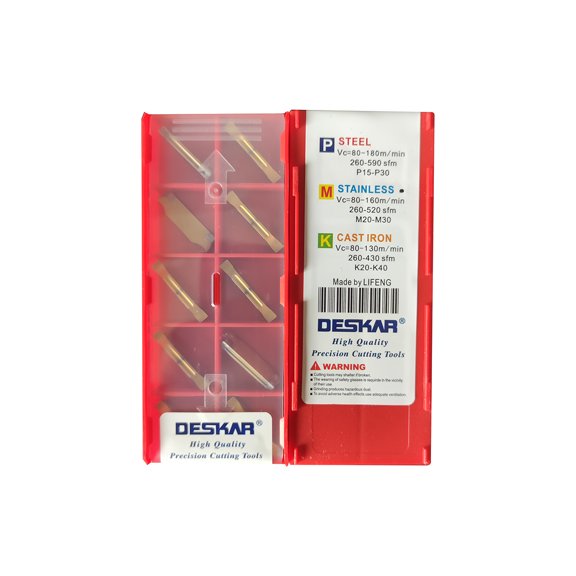 Deskar MGMN300-JH LF6028 Groove Insert 100% Original 10pcs