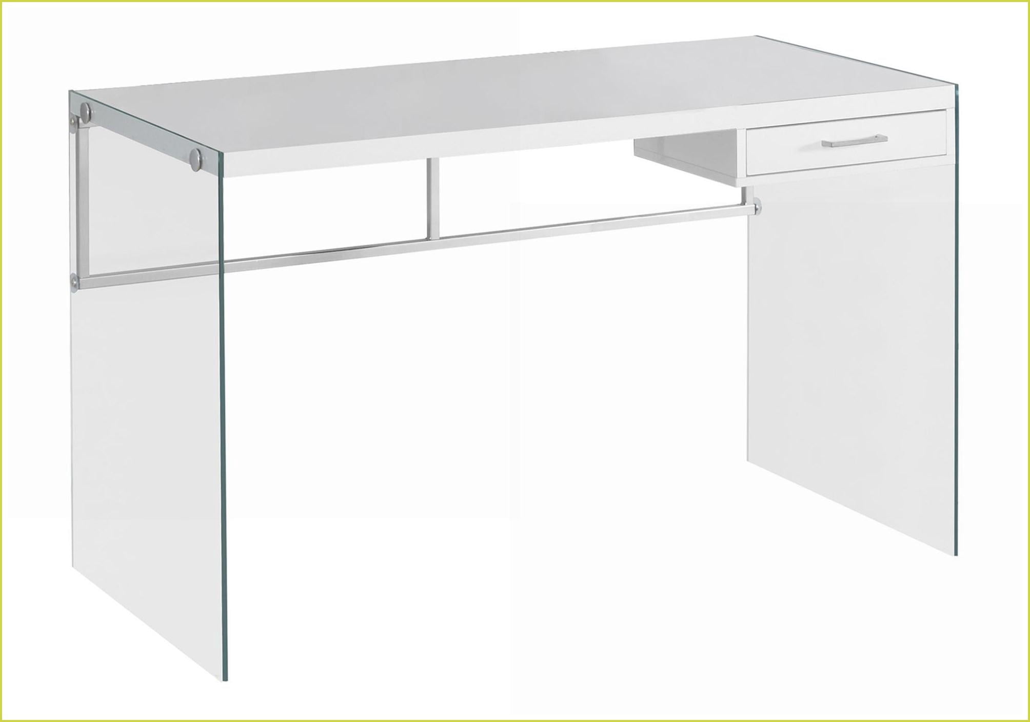 Desks, 48” L Modern Contemporary Computer Desk with Storage Drawer ...