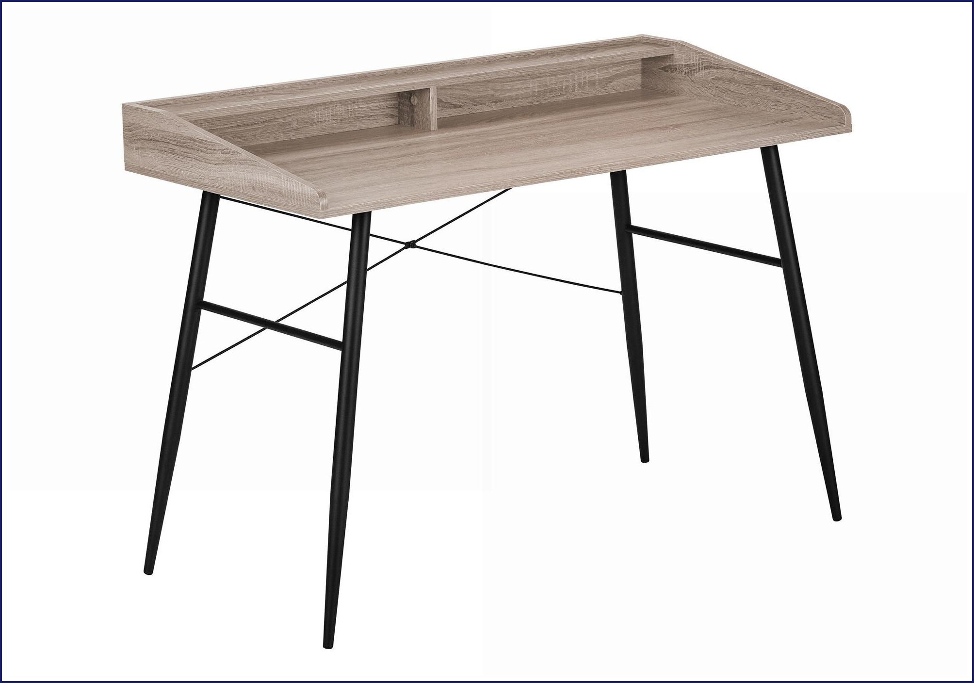 Desks, 48” L Modern Home Office Computer Desk with Storage Shelves ...