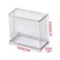 thumbnail image 1 of Desks for Home Office Small Space with Storage Pen Storage Box, Metal Mesh Construction, 10x9.5x5cm, Small Drawers Organizer Storage for Office Supplies, 1 of 8