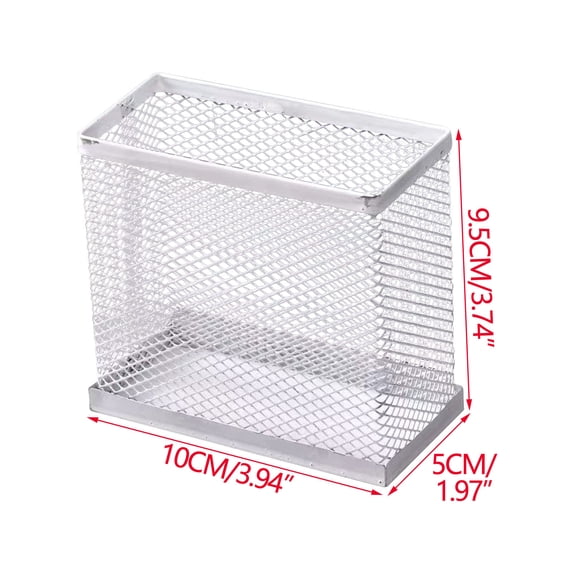 Desks for Home Office Small Space with Storage Pen Storage Box, Metal Mesh Construction, 10x9.5x5cm, Small Drawers Organizer Storage for Office Supplies