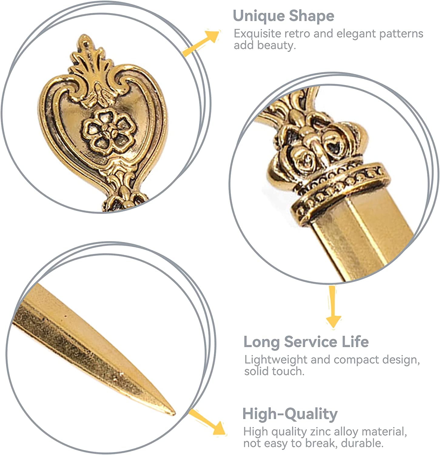 Desks Letter Opener Knife,Desks Office Letter Opener Metal Plated