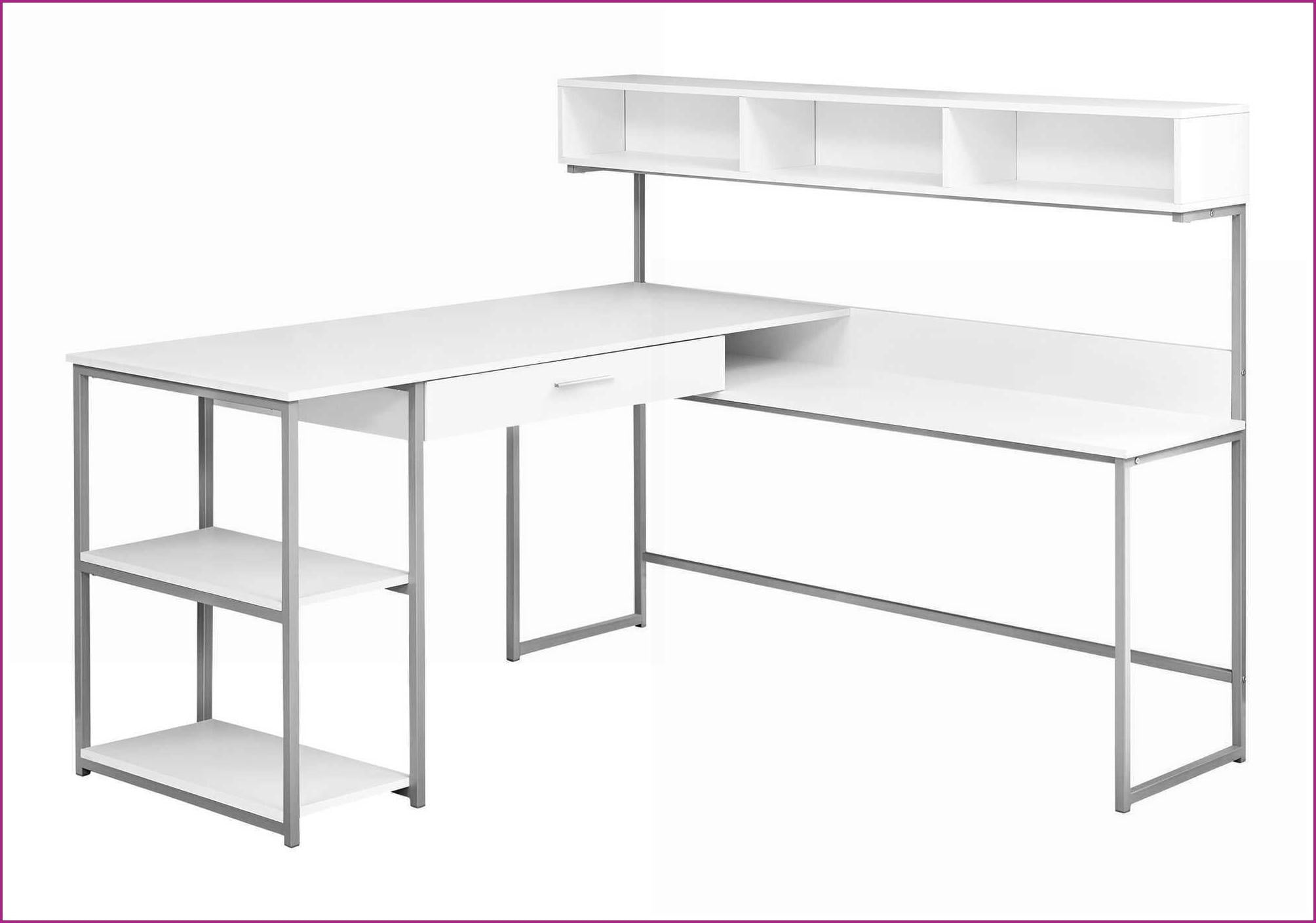 Desks | Modern L-Shaped Home Office Corner Desk with Storage Drawers ...