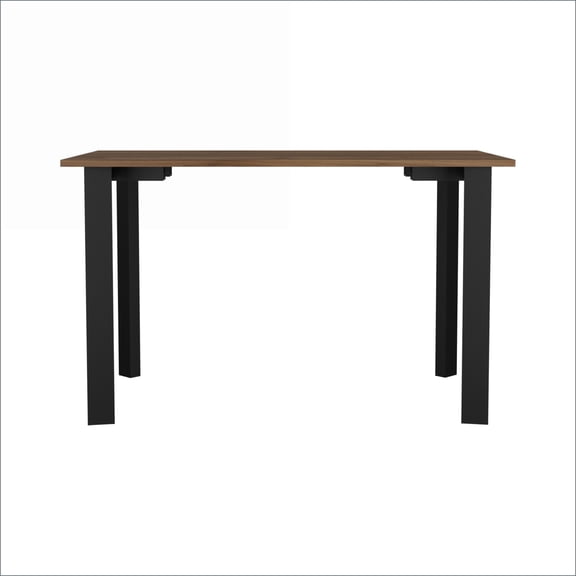 Desks, Office Writing Desk, Mahogany Finish, 29"Hx47"Wx25"D | No Drawers | Easy Assembly | Particle Board