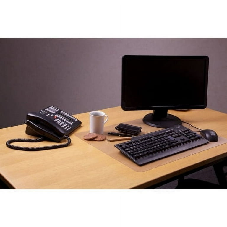 Desktex Polycarbonate Desk Pad - 36 Width X 20 Depth