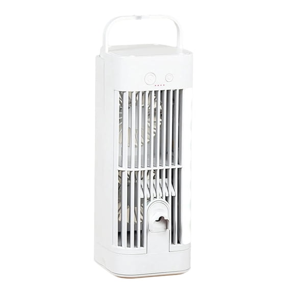 Desktop 120ML Water Tanks Air Conditioners with Night Light Usb Rechargeable Miniature Misting Cooling Fan Air Coolers