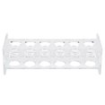thumbnail image 1 of Desktop 2 Rows, Desktop Acrylic Wine Cup Rack, 2 Rows 12 Holes Small Mini Shot Glasses Holder Transparent Glass Rack Shelf Display for Kitchen KTV Room[12 Holes], 1 of 9