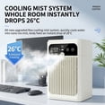 thumbnail image 1 of Desktop Air Cooler Smart Timer Quiet Misting Humidifier for Home Outdoor Mini Air Conditioner, 1 of 8