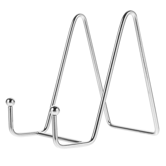 Desktop Art Exhibition Stand, Wrought Iron Painting Board Bracket, Vertical Photo Frame Holder for Home Display