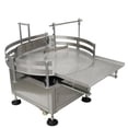 thumbnail image 1 of Desktop Automatic Bottle Organizer Bottle Unscrambler Distributing Machine Turntable Diameter 31.5inch, 1 of 14