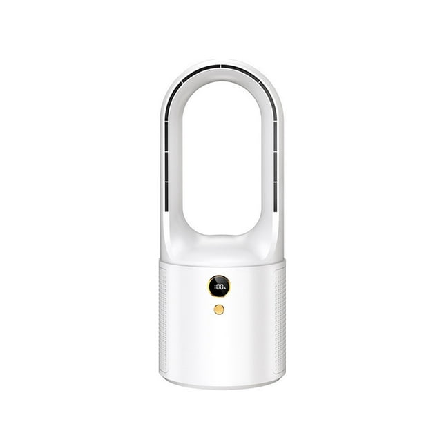 Desktop Bladeless Fan LED Desktop No FanLeaf Cooler Cooling Fans For