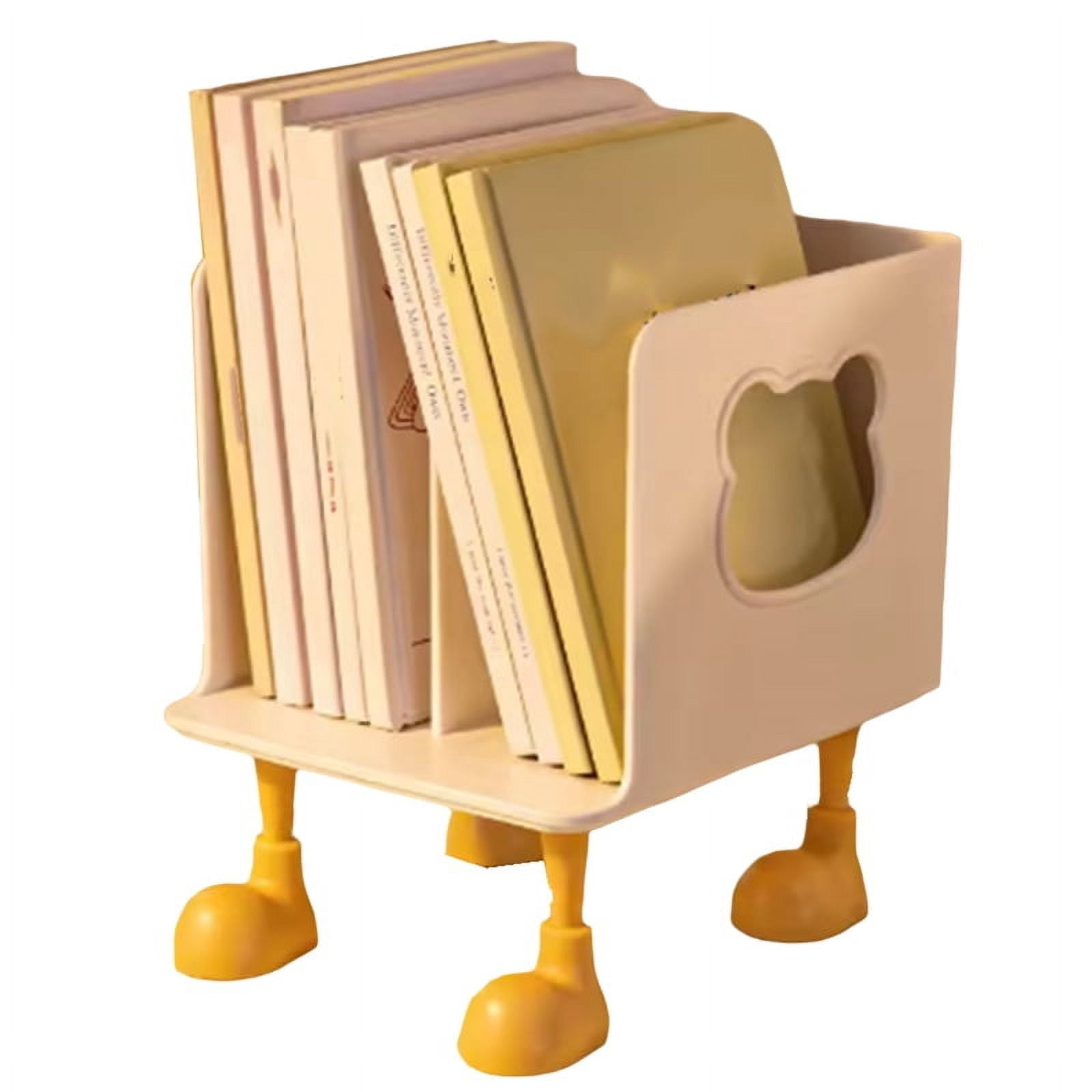 Stand Book Rack Desktop Book Stand, Layered Book Shelf, Office Miscellaneous Folder ...