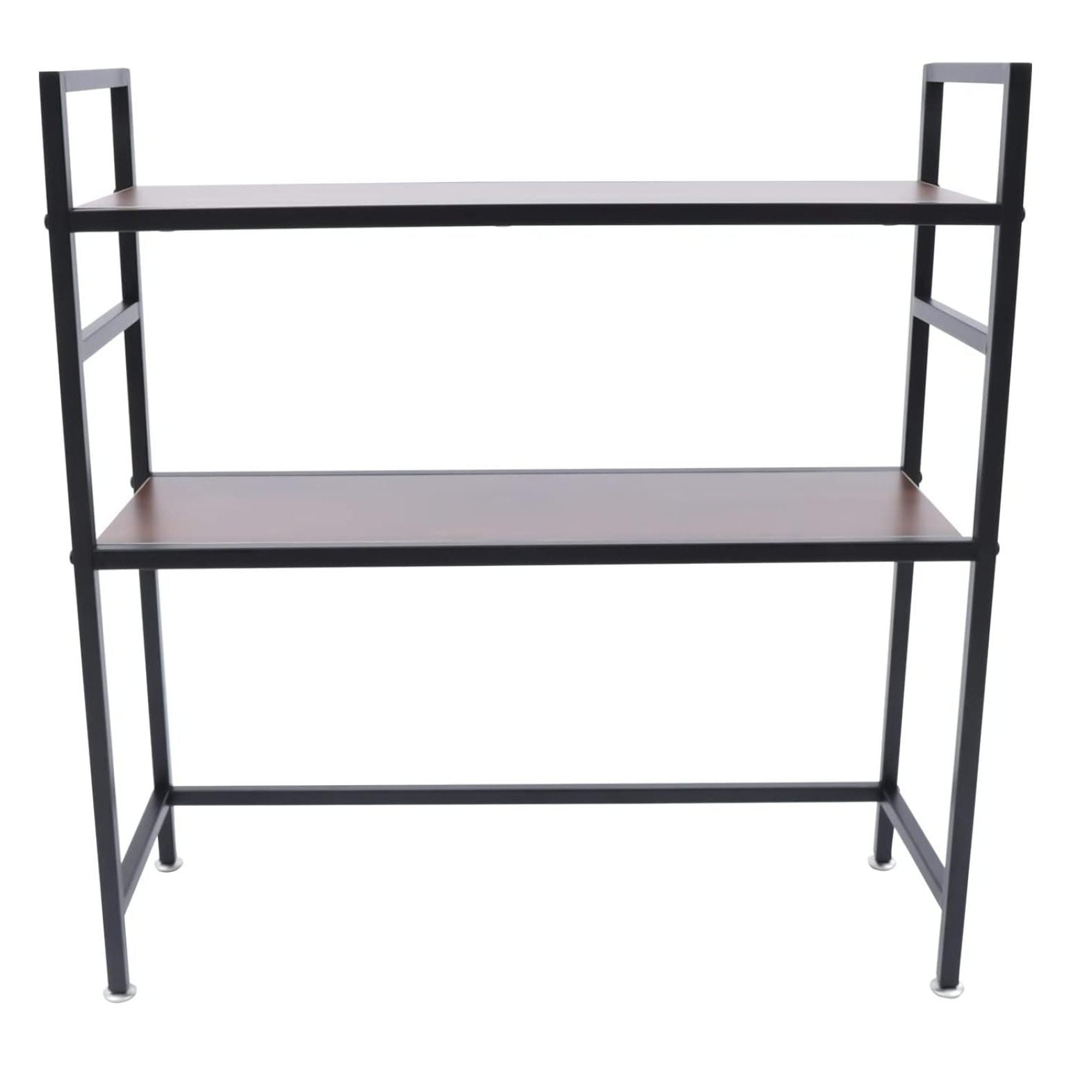 Desktop Bookcase for Computer Desk, 2Tier Multipurpose Wood Countertop