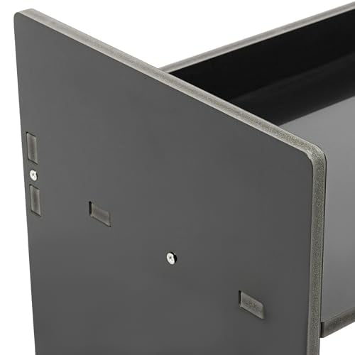 Desktop Bookshelf Modern Desk Shelf Organizer with 5 Compartments 3 ...