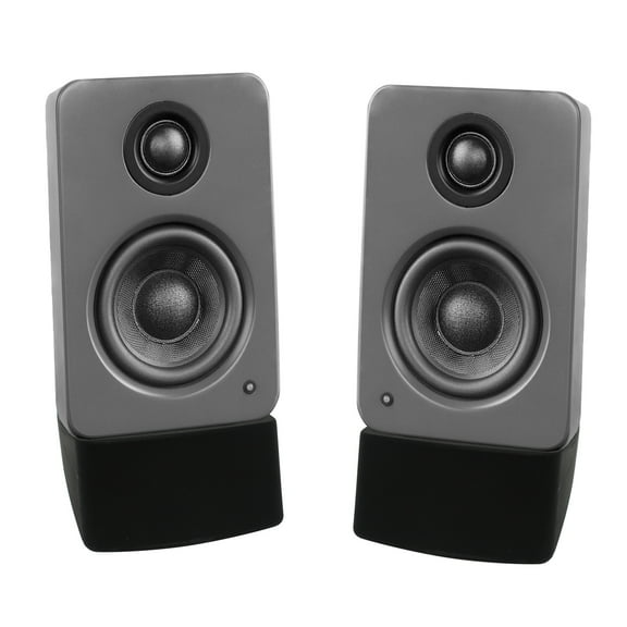 Desktop Bookshelf Speaker Stand Set
